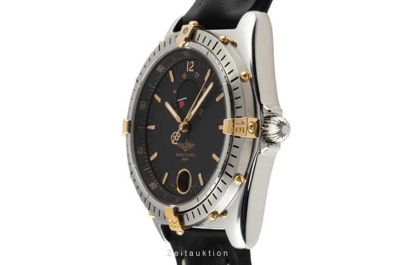 Breitling Windrider steel / gold automatic men's watch B14047, 81980 [2304534]