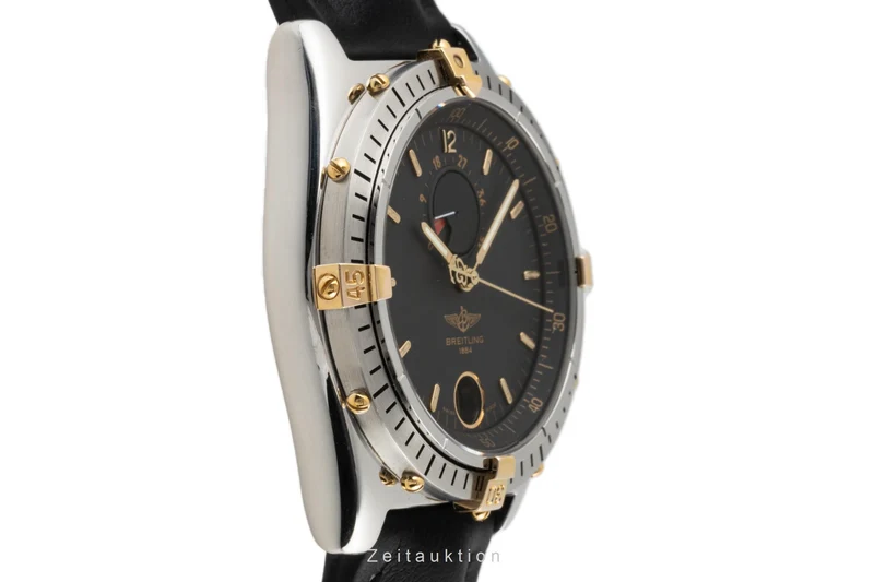 Breitling Windrider steel / gold automatic men's watch B14047, 81980 [2304534]