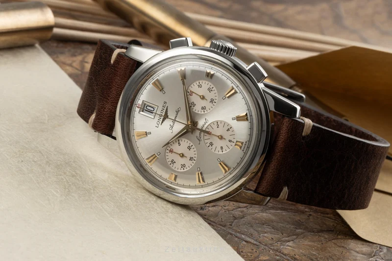 Longines Conquest chronograph steel automatic men's watch L1.641.4 [2304532]