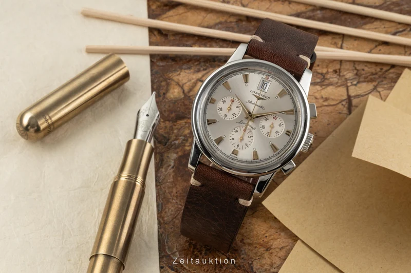 Longines Conquest chronograph steel automatic men's watch L1.641.4 [2304532]