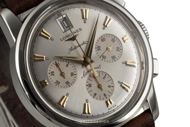 Longines Conquest chronograph steel automatic men's watch L1.641.4 [2304532]