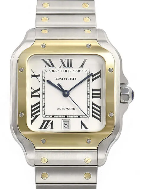 Cartier Santos de Cartier Edelstahl Gelbgold W2SA0006