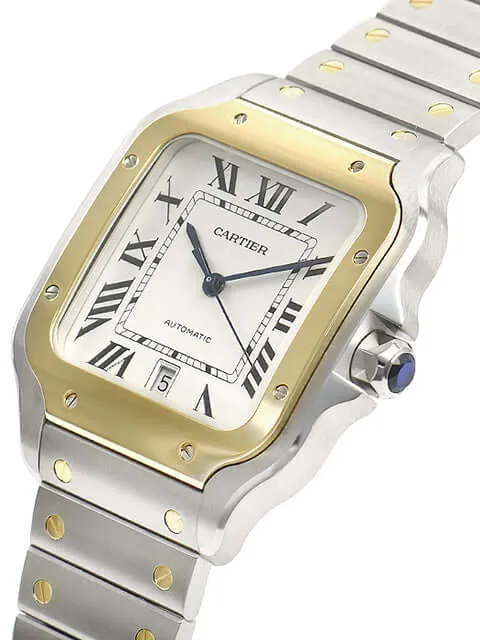 Cartier Santos de Cartier Edelstahl Gelbgold W2SA0006