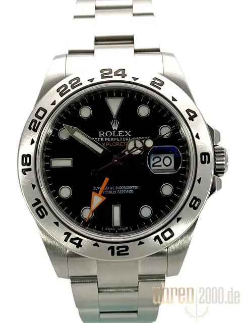 Rolex Explorer II 42 Edelstahl 216570 aus 2012