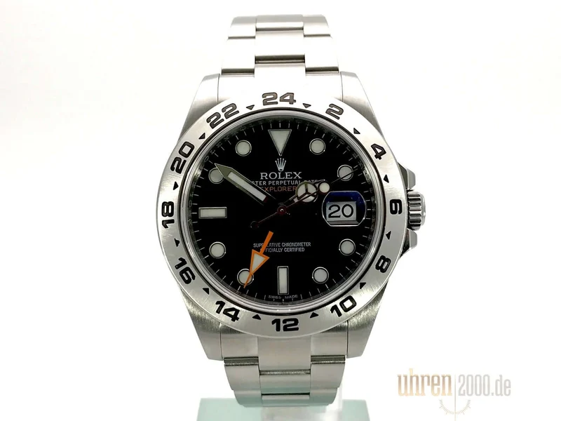 Rolex Explorer II 42 Edelstahl 216570 aus 2012
