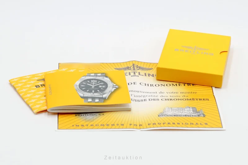Breitling Cockpit steel / gold automatic men's watch B49350 LP: 4420EUR [2300172]