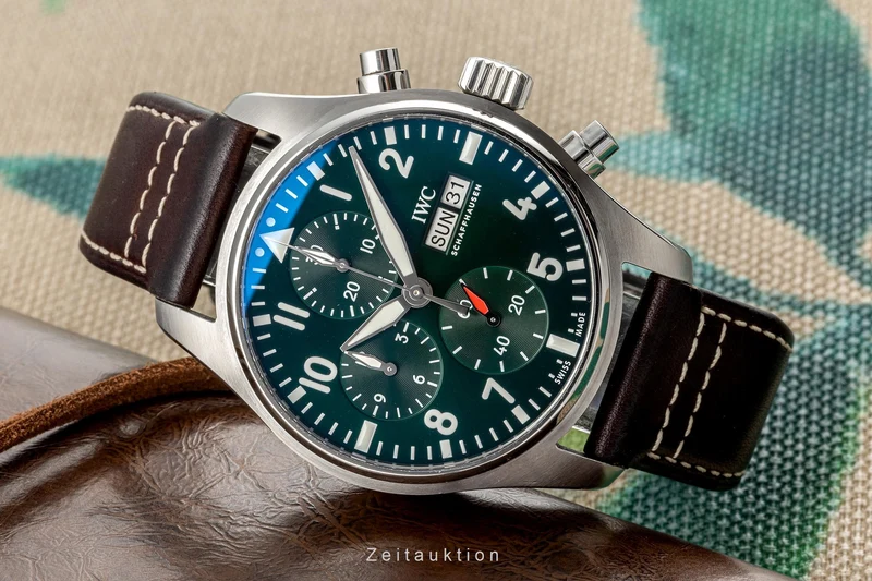 IWC Pilot chronograph steel automatic men's watch IW388103 LP: 8300EUR [2305269]