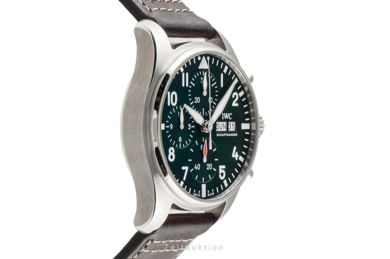 IWC Pilot chronograph steel automatic men's watch IW388103 LP: 8300EUR [2305269]