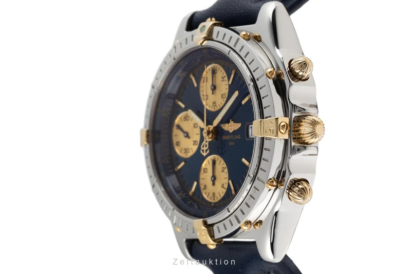 Breitling Chronomat chronograph steel / gold automatic men's watch B13050.1 [2300157]