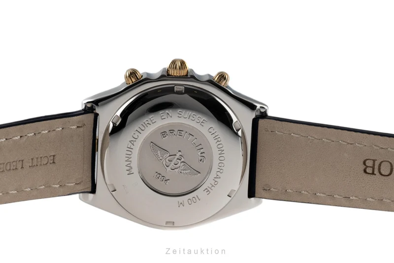 Breitling Chronomat chronograph steel / gold automatic men's watch B13050.1 [2300157]