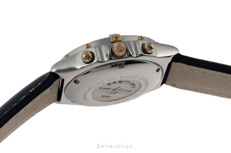 Breitling Chronomat chronograph steel / gold automatic men's watch B13050.1 [2300157]