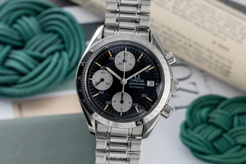 Omega Speedmaster chronograph steel automatic men's watch 3511.50.00 LP: 6100EUR [2305242]