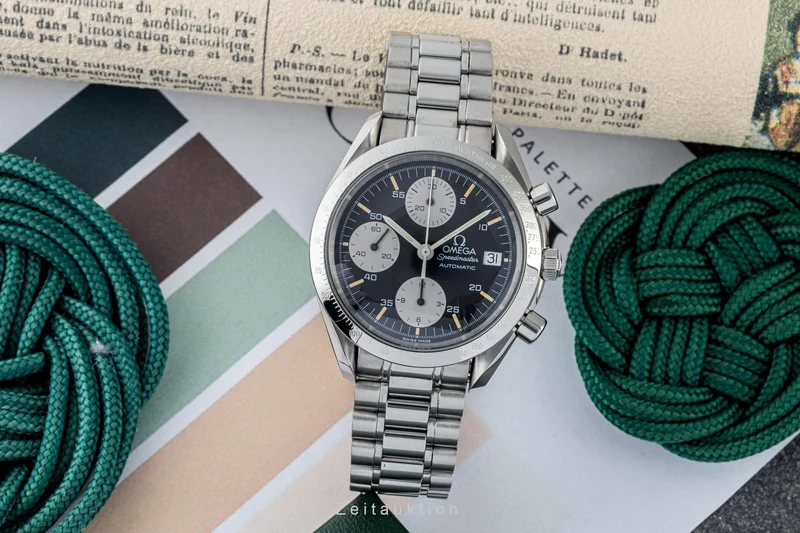 Omega Speedmaster chronograph steel automatic men's watch 3511.50.00 LP: 6100EUR [2305242]