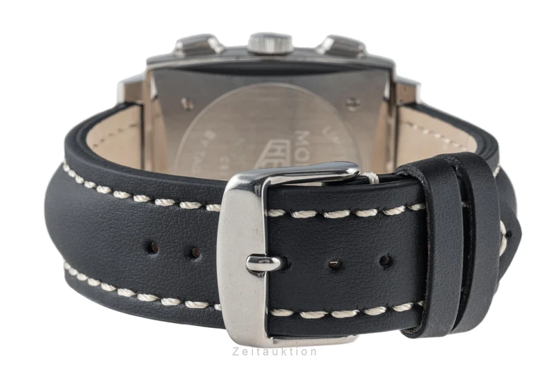 Tag Heuer Monaco chronograph steel automatic men's watch CS2110 LP: 7550EUR [2305170]