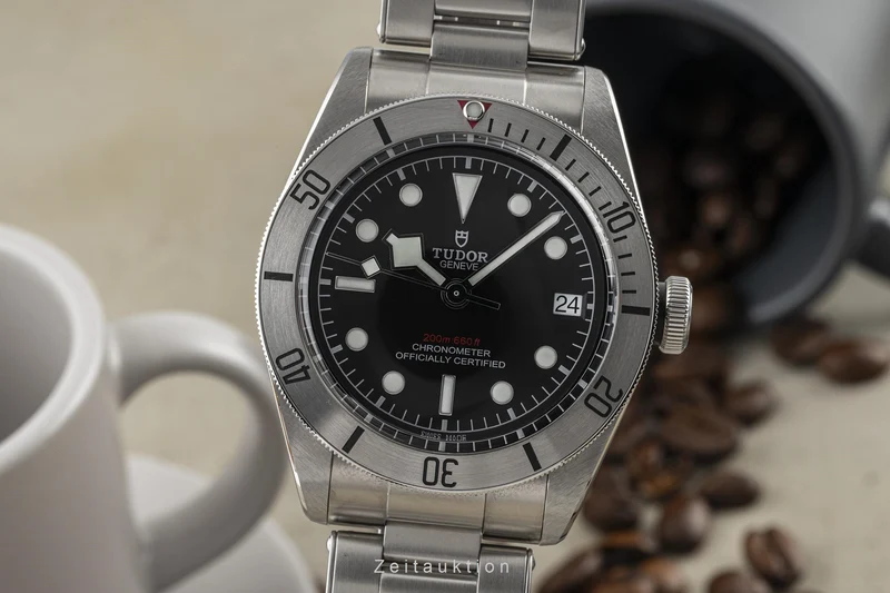 Tudor Black Bay steel automatic men's watch 79730 LP: 3950EUR [2302544]