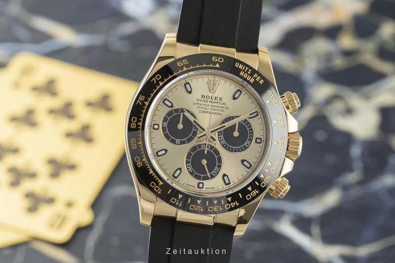 Rolex Daytona chronograph 18 ct gold automatic men's watch 116518LN [2201482]