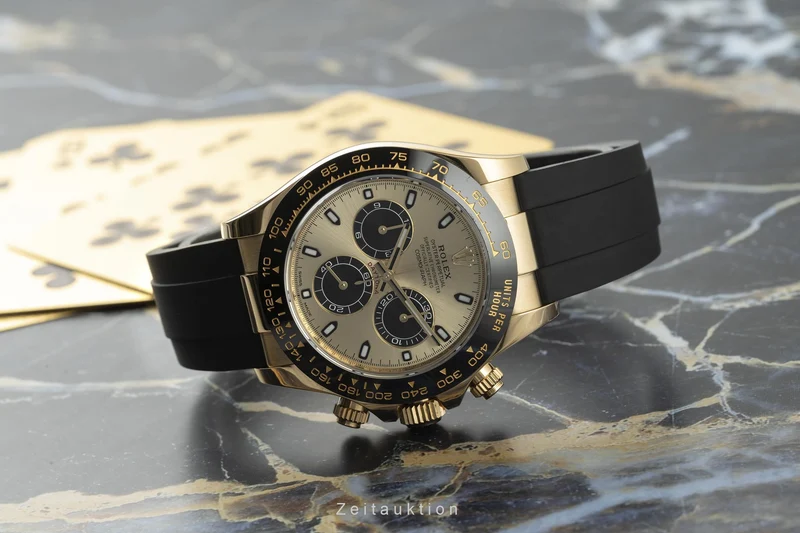 Rolex Daytona chronograph 18 ct gold automatic men's watch 116518LN [2201482]