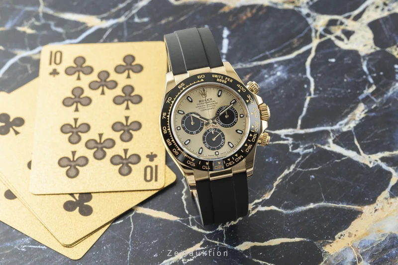 Rolex Daytona chronograph 18 ct gold automatic men's watch 116518LN [2201482]