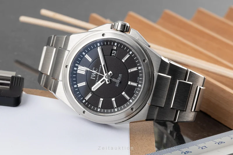 IWC Ingenieur steel automatic men's watch IW323902 LP: 12900EUR [2302537]