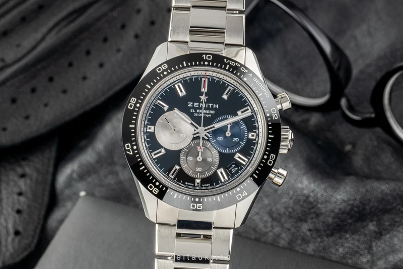 Zenith El Primero chronograph steel automatic men's watch 03.3100.3600/21.M3100 LP: 11800EUR [2303718]