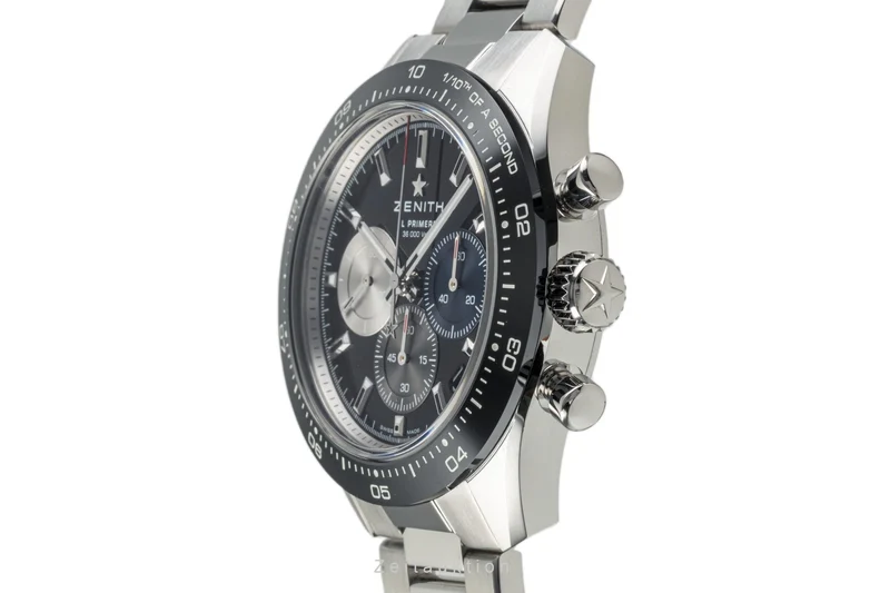 Zenith El Primero chronograph steel automatic men's watch 03.3100.3600/21.M3100 LP: 11800EUR [2303718]