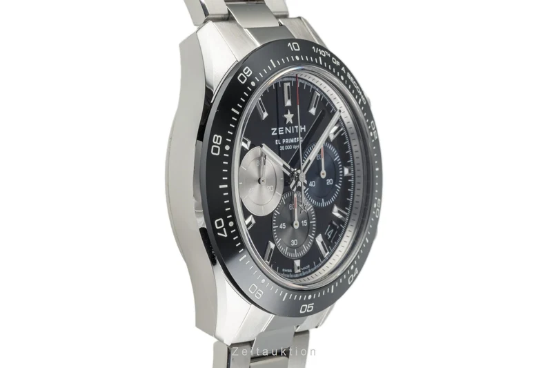 Zenith El Primero chronograph steel automatic men's watch 03.3100.3600/21.M3100 LP: 11800EUR [2303718]