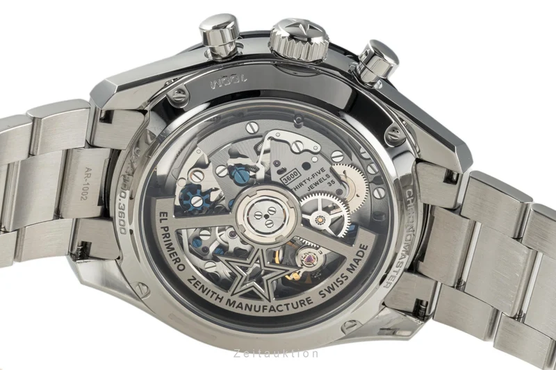 Zenith El Primero chronograph steel automatic men's watch 03.3100.3600/21.M3100 LP: 11800EUR [2303718]