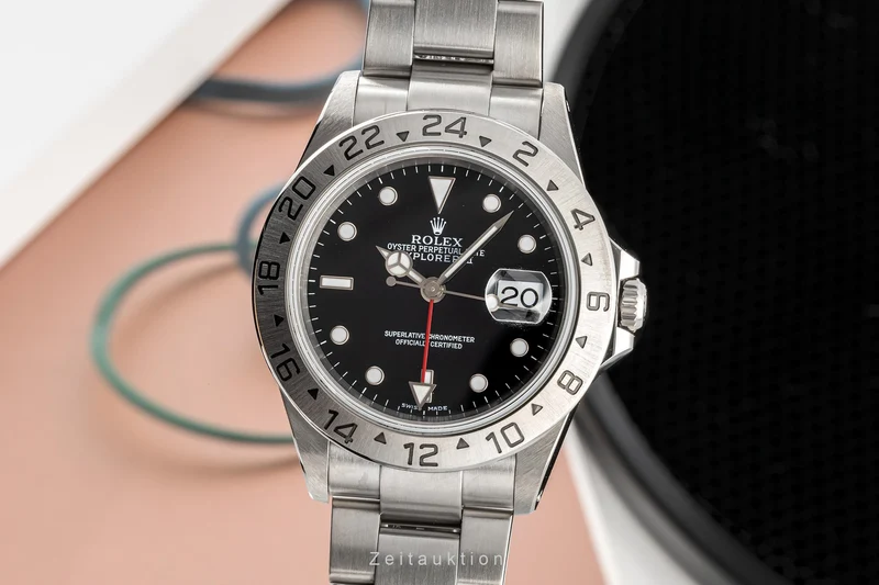 Rolex Explorer II steel automatic men's watch 16570 [2303709]