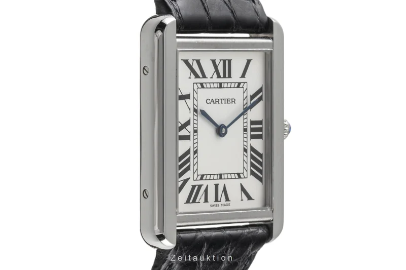 Cartier Tank steel quartz men's watch W1018355, 2715 LP: 3300EUR [2303705]
