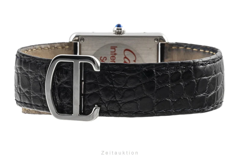 Cartier Tank steel quartz men's watch W1018355, 2715 LP: 3300EUR [2303705]