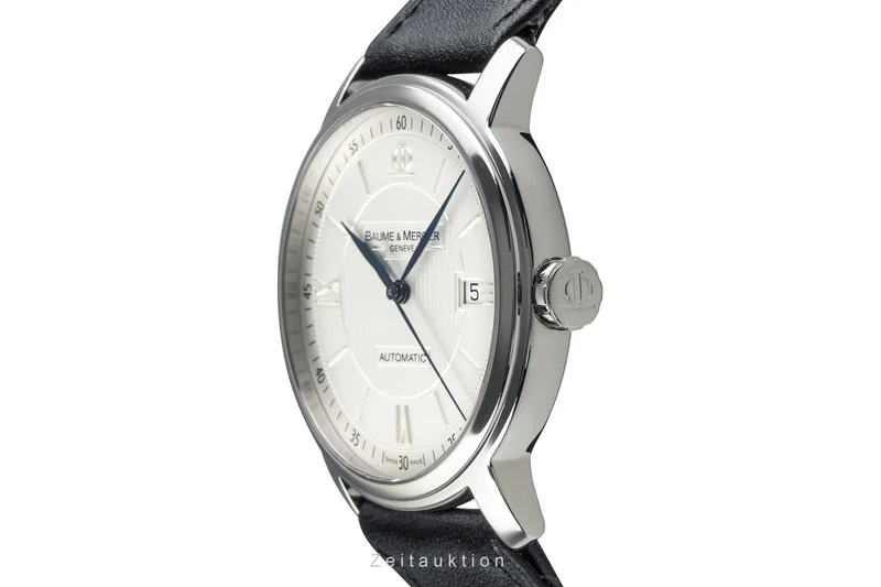 Baume & Mercier Classima steel automatic men's watch 65615 LP: 2600EUR [2303681]
