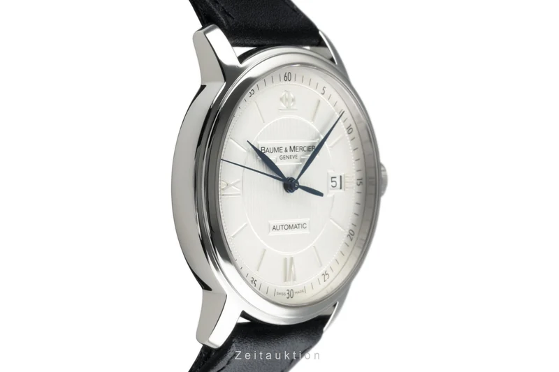 Baume & Mercier Classima steel automatic men's watch 65615 LP: 2600EUR [2303681]