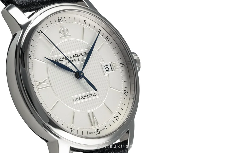 Baume & Mercier Classima steel automatic men's watch 65615 LP: 2600EUR [2303681]