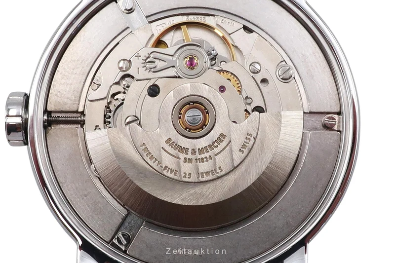 Baume & Mercier Classima steel automatic men's watch 65615 LP: 2600EUR [2303681]
