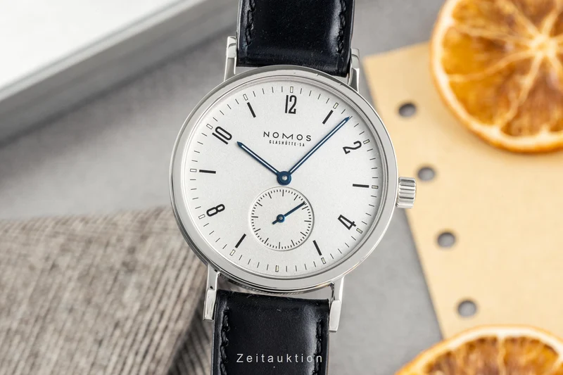 Nomos Tangente Sport steel manual winding men's watch 501 [2303645]