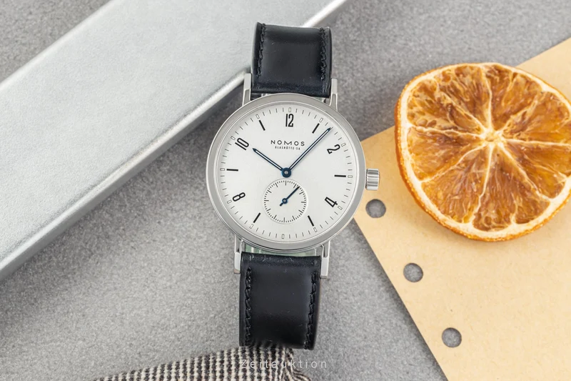 Nomos Tangente Sport steel manual winding men's watch 501 [2303645]