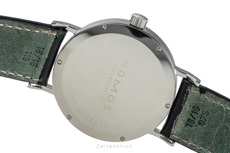 Nomos Tangente Sport steel manual winding men's watch 501 [2303645]