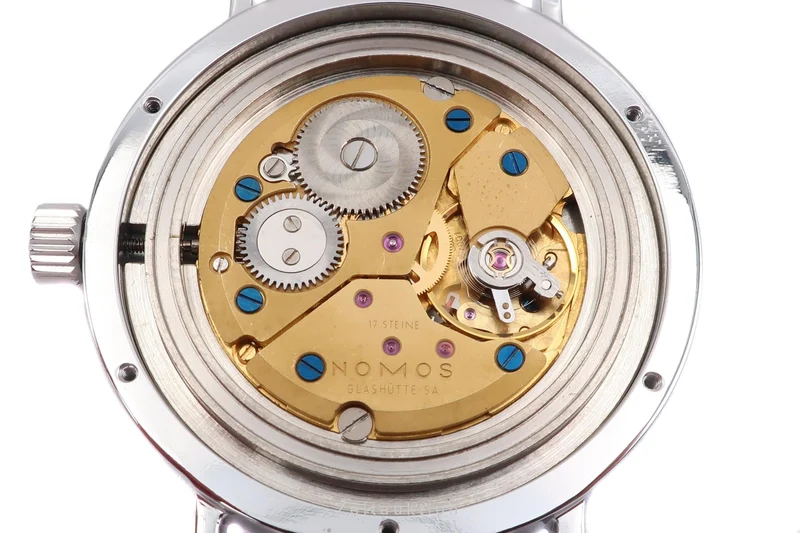 Nomos Tangente Sport steel manual winding men's watch 501 [2303645]