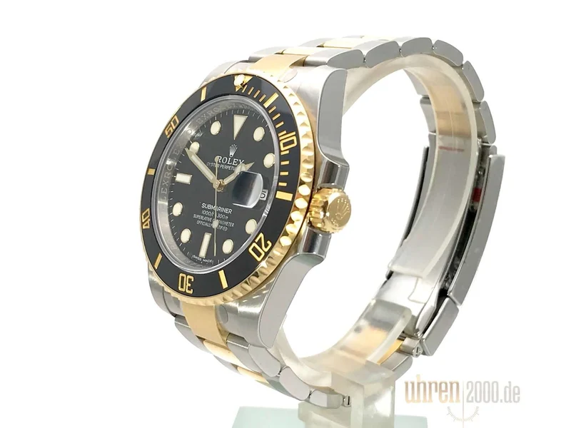 Rolex Submariner Date 116613LN Edelstahl Gelbgold verklebt aus 2017