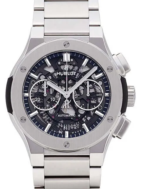 Hublot Classic Fusion Aerofusion Chronograph Titanium Bracelet 528.NX.0170.NX