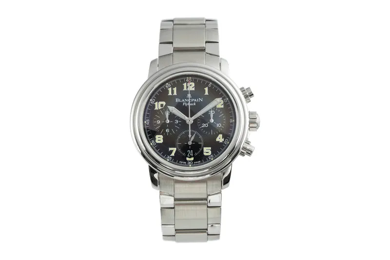 Blancpain Leman chronograph steel automatic men's watch 2185F,1130F [2108858]