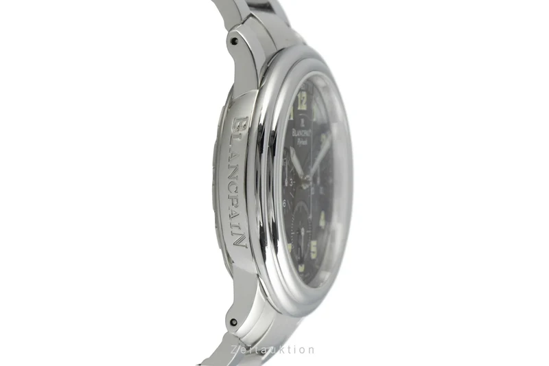 Blancpain Leman chronograph steel automatic men's watch 2185F,1130F [2108858]