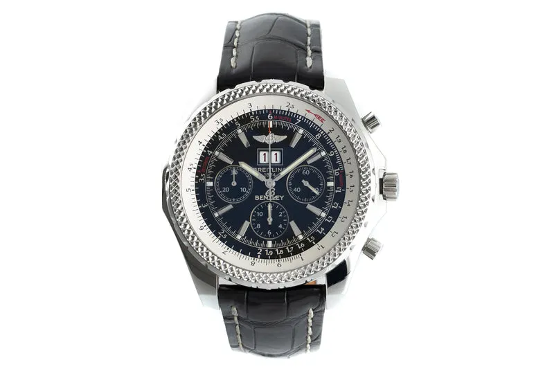 Breitling Bentley 6.75 chronograph steel automatic men's watch A44362 [2108049]