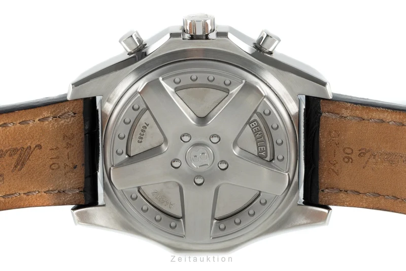 Breitling Bentley 6.75 chronograph steel automatic men's watch A44362 [2108049]
