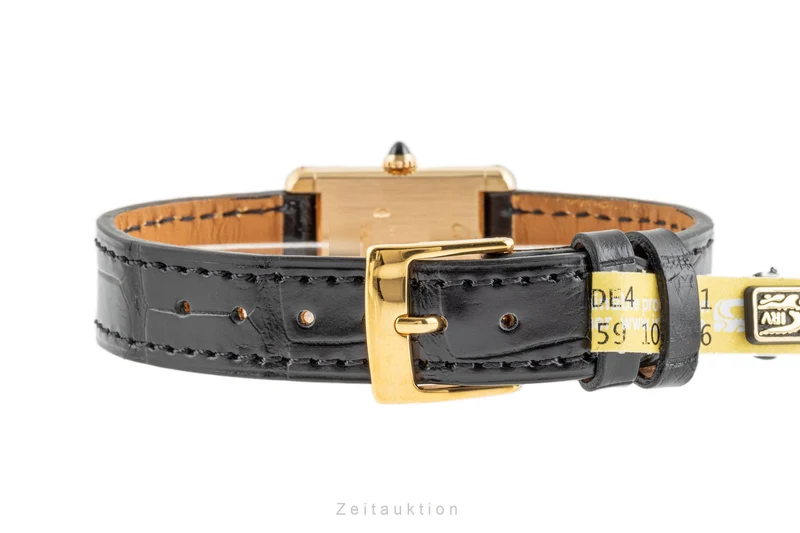 Cartier Tank 18 ct gold manual winding women's watch 1433 LP: 12500EUR [2302494]