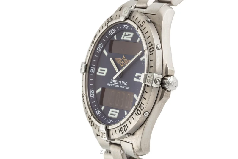 Breitling Aerospace chronograph titanium quartz men's watch E65362 LP: 5100EUR [2301177]
