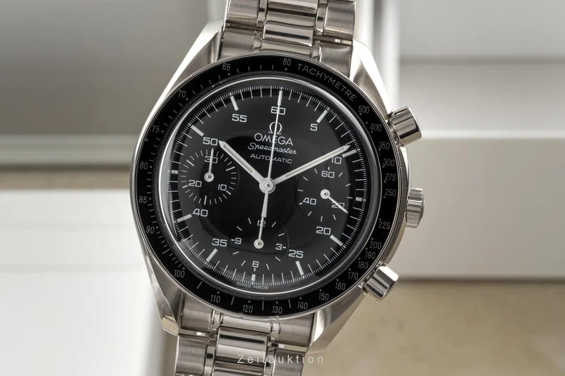 Omega Speedmaster chronograph steel automatic men's watch 3510.50.00 LP: 5900EUR [2301156]
