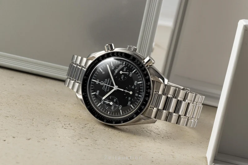 Omega Speedmaster chronograph steel automatic men's watch 3510.50.00 LP: 5900EUR [2301156]