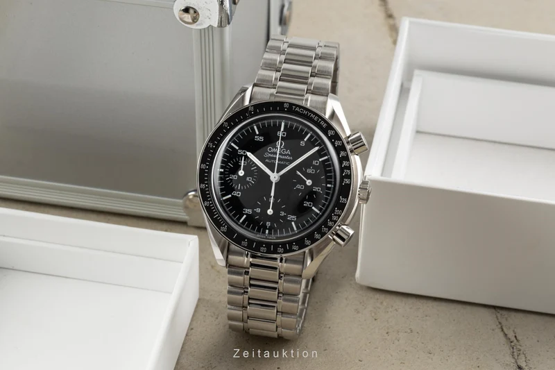 Omega Speedmaster chronograph steel automatic men's watch 3510.50.00 LP: 5900EUR [2301156]