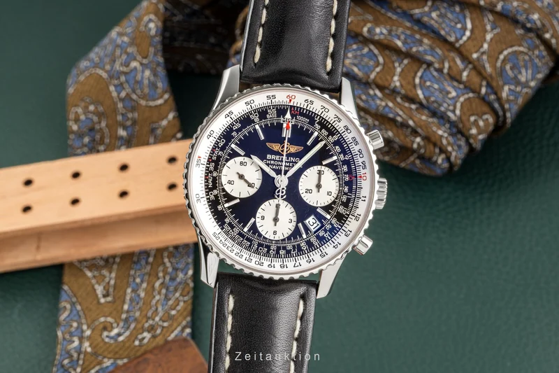 Breitling Navitimer chronograph steel automatic men's watch A23322 LP: 8700EUR [2301150]
